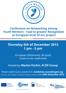 Networking among Youth Workers - road to greater Recognition at European level